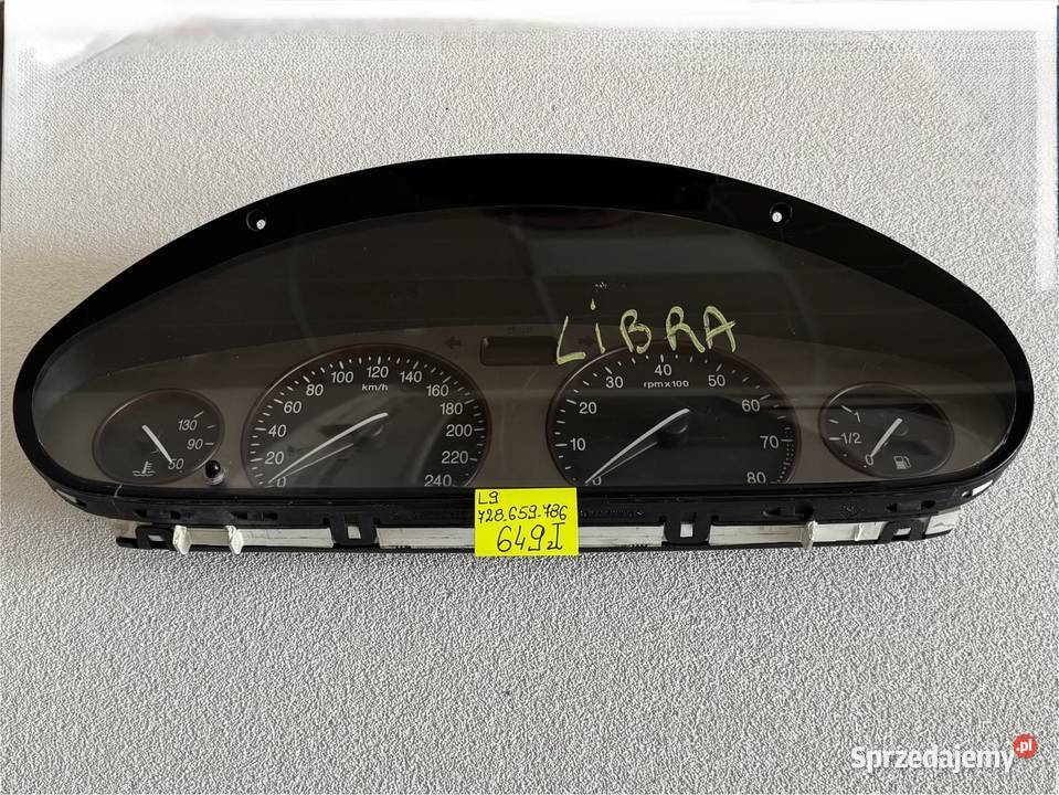 LICZNIK ZEGARY LANCIA LYBRA DIESEL 46826616 mazowieckie Warszawa