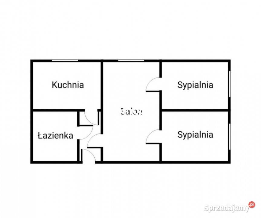 Mieszkanie na parterze 47m2 al J Piłsudskiego Chełm