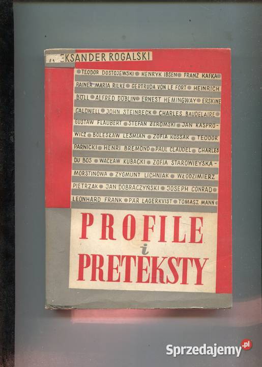 Profile i preteksty Aleksander Rogalski Szczecin sprzedam