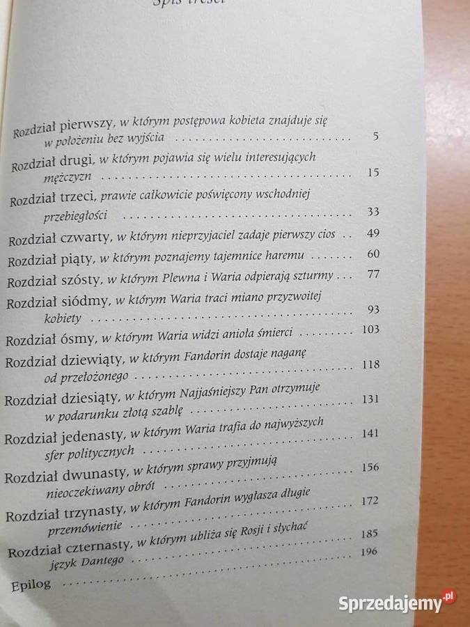 KSIĄŻKA Gambit turecki Boris Akunin kryminał Złotniki