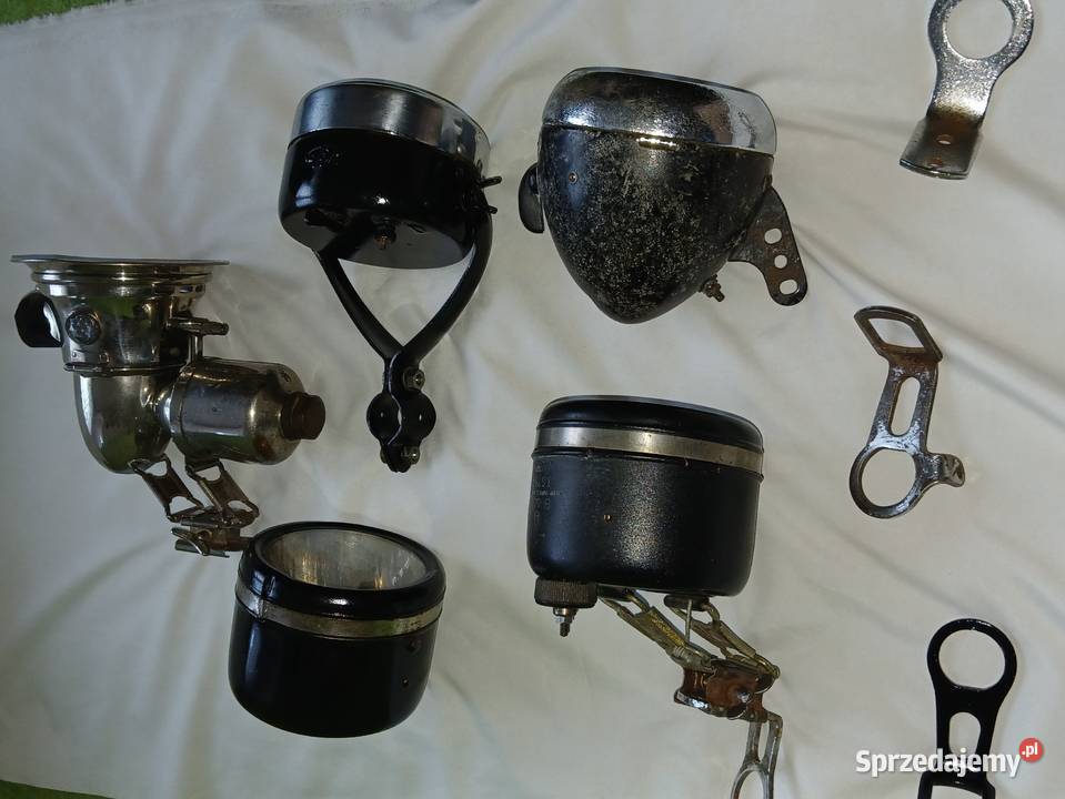 Stare lampy rowerowe dolnośląskie Ząbkowice Śląskie