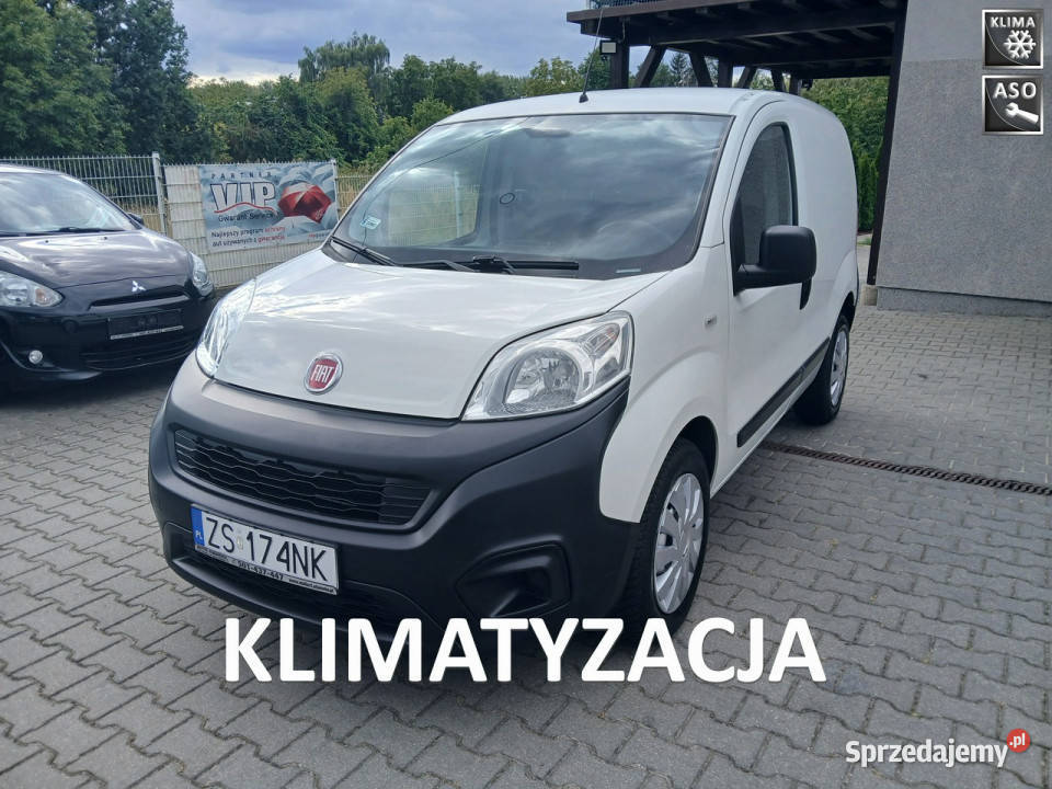 Fiat Fiorino 13CDTI klimatyzacja elektryka FVat biały Gryfino sprzedam