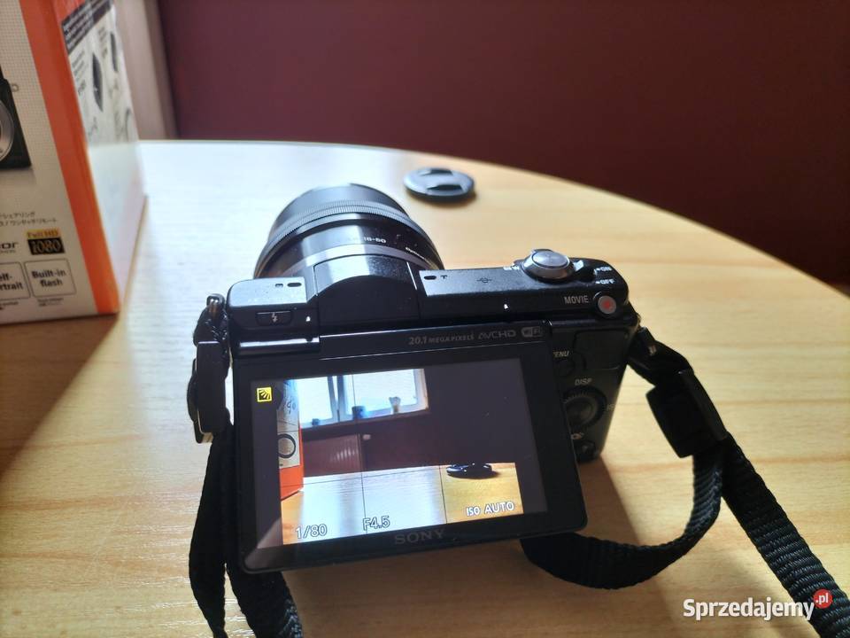 Aparat bezlusterkowy SONY ALPHA A5000 obiektyw lubuskie Zielona Góra