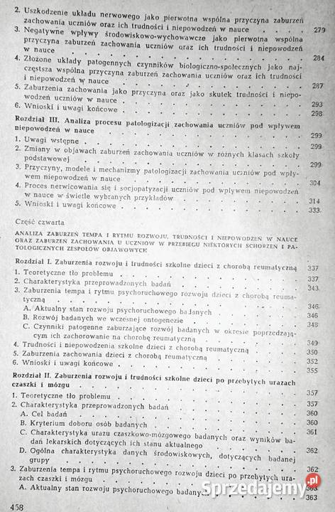 Zaburzenia rozwoju uczniów a niepowodzenia Chełm