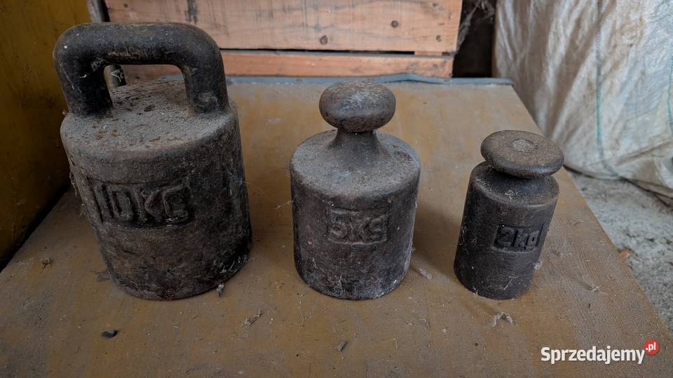 Waga dziesiętna odważniki Siedliska sprzedam