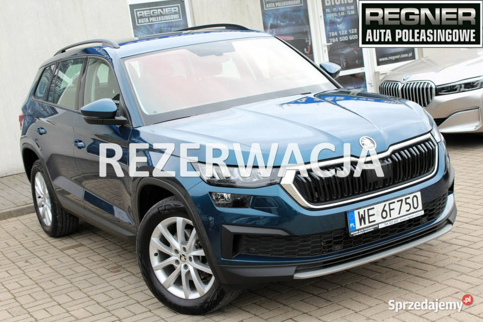 koda Kodiaq 4x4 SalonPL FV23 DSG Ambition LED lakier metallic Sokołów