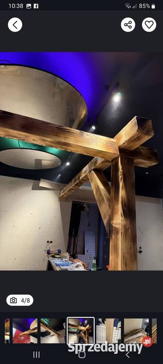 Belki impregnowane drewniane