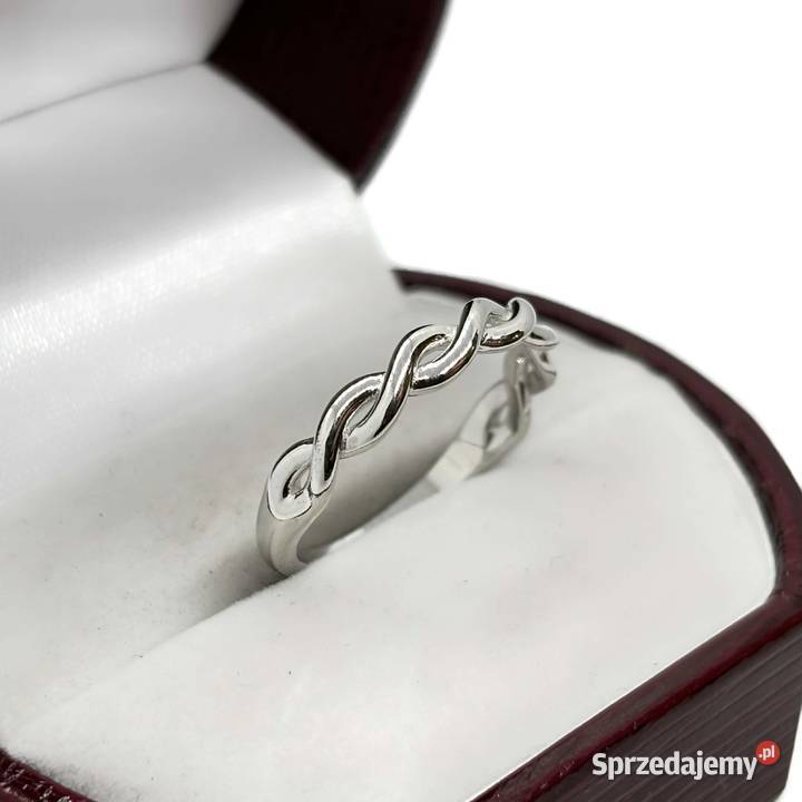 Nowy Srebrny Rodowany Pierścionek Próby 925 224g warmińsko-mazurskie sprzedam