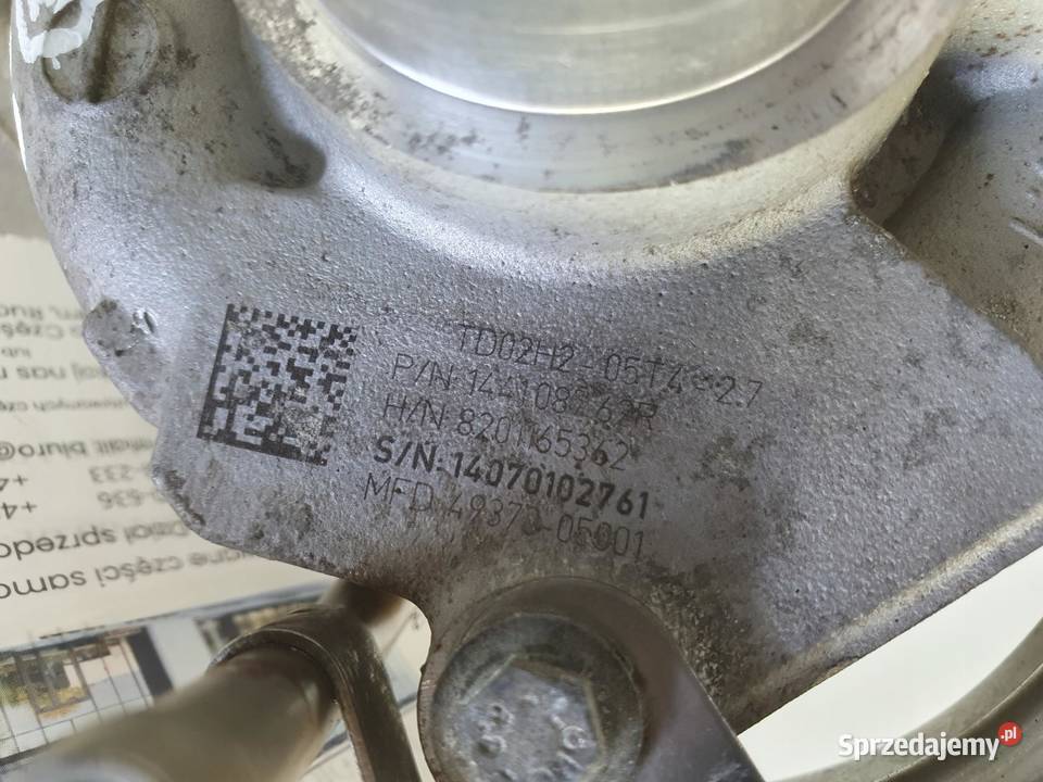 TURBOSPRĘŻARKA Nissan Juke I F15 lift 12 DiGT lubelskie