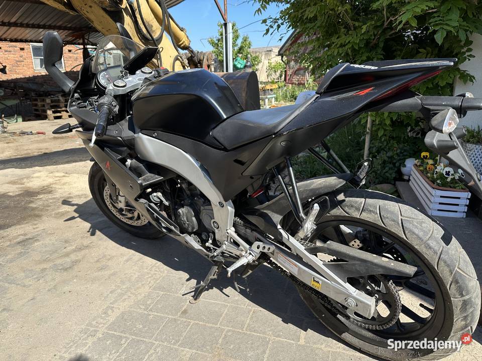APRILIA APRILIA RS4 125 RACING NERO uszkodzony Włoszakowice sprzedam
