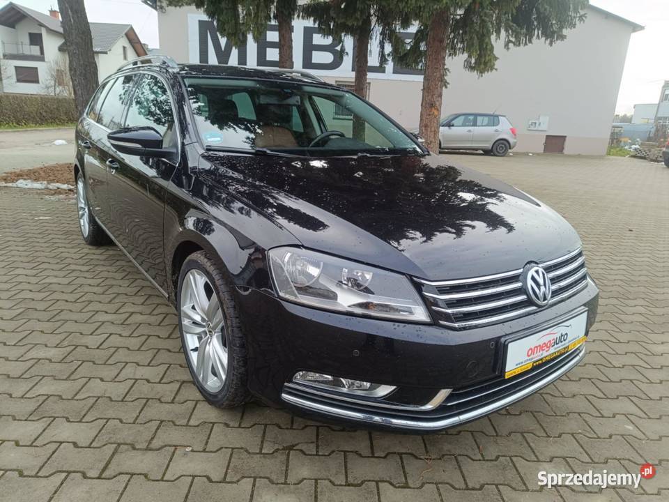 Volkswagen Passat B7 20TDI 4Motion 2011 skórzana tapicerka