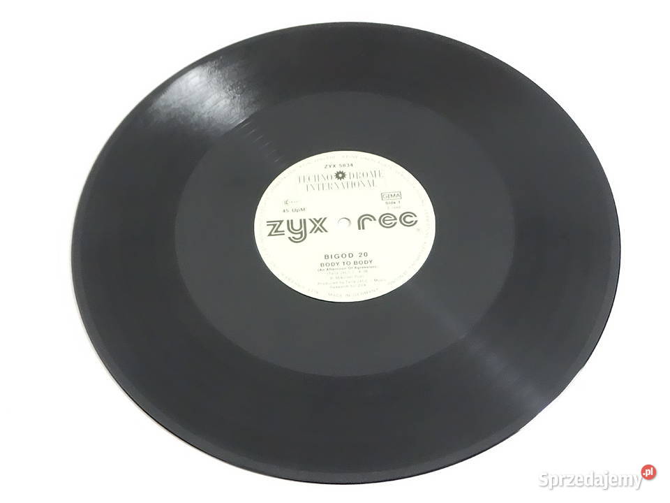 Winyl Bigod 20 Body Energize 12 Maxi Single 1988 Biłgoraj