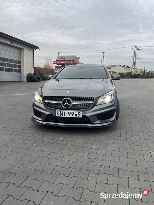 Mercedes CLA Shooting brake AMG LINĘ asystent parkowania CLA małopolskie Miechów