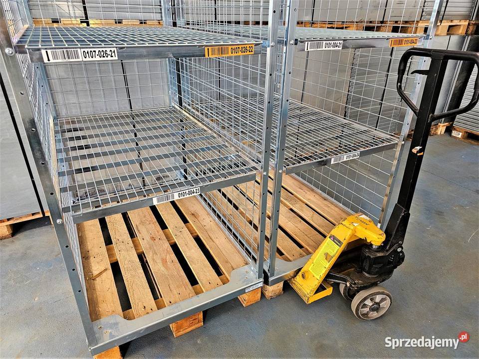 Kosz Gitterbox Nadstawka Regał Pojemnik Paleta Dzierżoniów