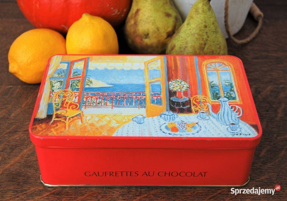 Puszka art vintage Lckerli Huus Basel Szwajcaria lubelskie Lublin