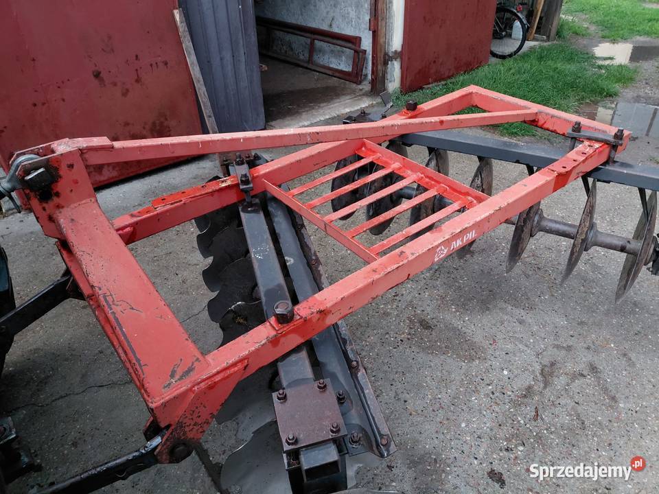 Brona talerzowa talerzówka Akpil 2x8 Pozostałe lubelskie Kąkolewnica Południowa