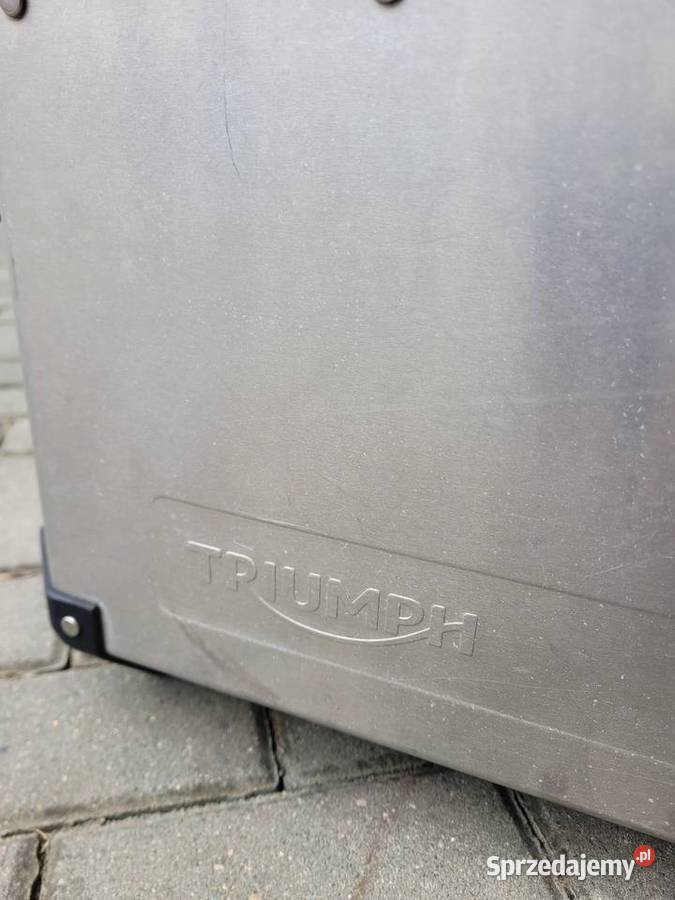 TRIUMPH TIGER 800 1200 KUFER BOCZNY ALUMINIOWY Nowy Tomyśl
