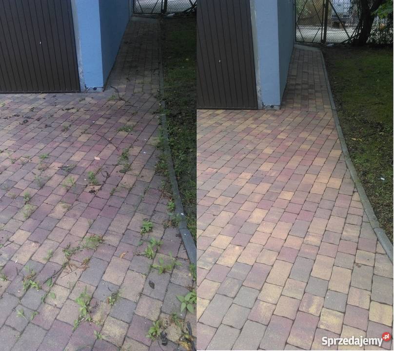 Czyszczenie kostki brukowej mechaniczne Krapkowice