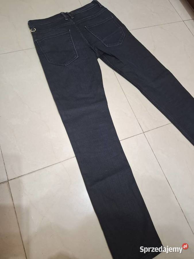 Zara Man S czarne jeansy skinny Kraków