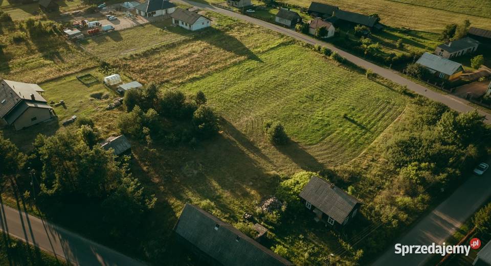 Działka budowlana z mpzp Poniatowo 65 000 mazowieckie