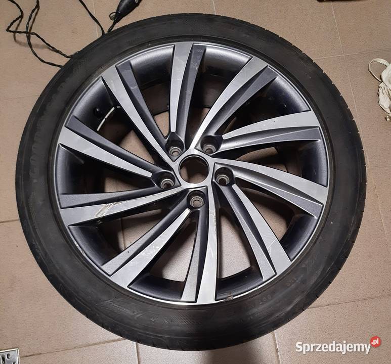 Alufelga perseus antracyt skoda kolo opona 18 sprzedam