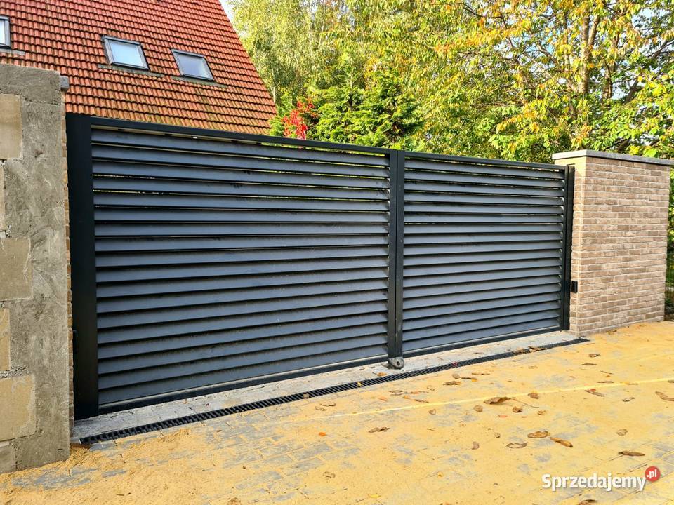 Brama skrzydłowa 400x120 VICTORY ogrodzenie Wrocław