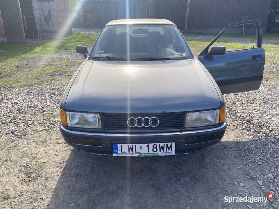 Audi 80 b3 lubelskie Lubiczyn sprzedam