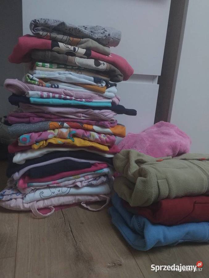 Zestaw ubrań dziewczęcych rozmiary 6286 miszmasz małopolskie Czermna