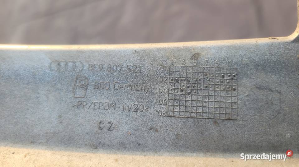 AUDI A4 B6 KOMBI AVANT SPOILER DOKŁADKA ZDERZAKA Ruda Śląska