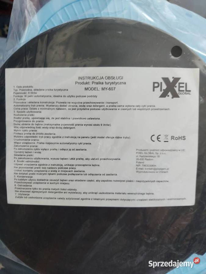 Pralka turystyczna Campingowa Chorzów