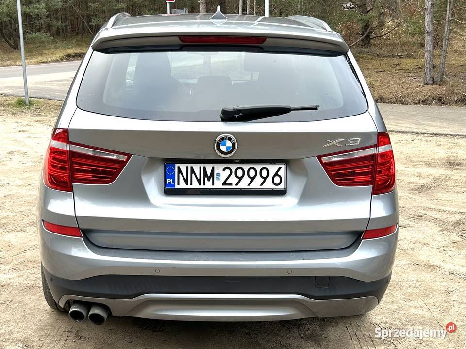 BMW X3 2017 20 245 Xdrive Bezwypadkowa automatyczna warmińsko-mazurskie Nowe Miasto Lubawskie