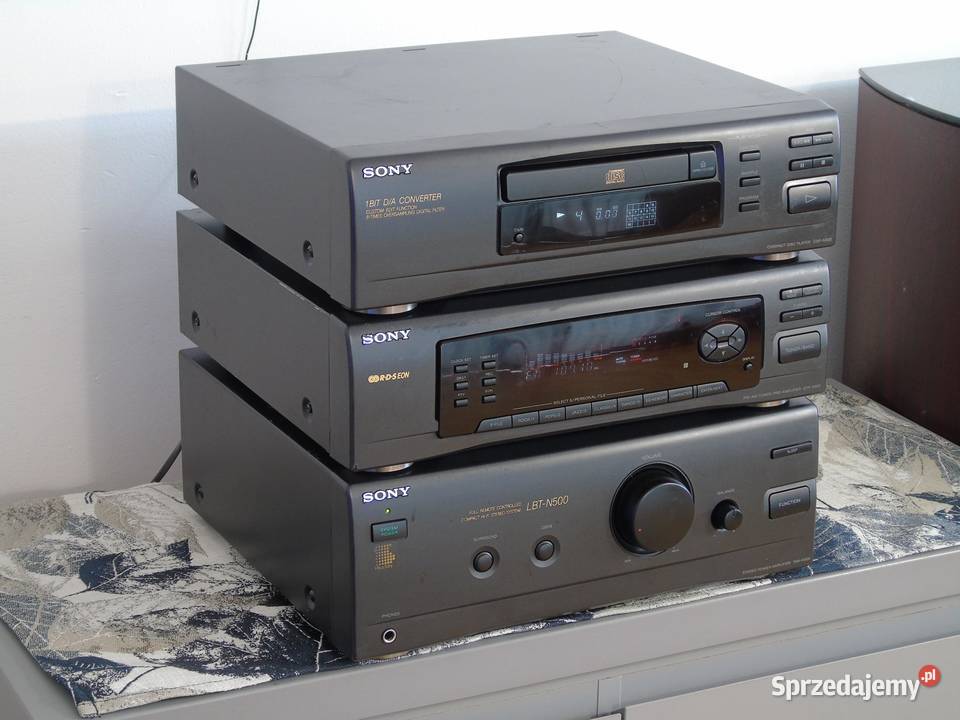 Wzmacniacz korektor graficzny tuner RDS i CD Jasło