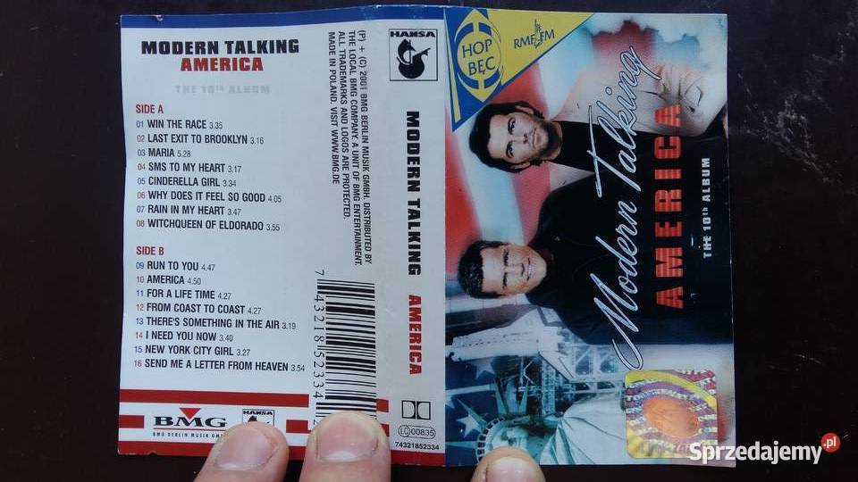 Kaseta Modern Talking America Siemiatycze