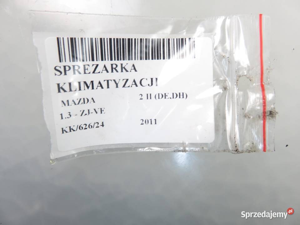 KOMPRESOR KLIMATYZACJI MAZDA 2 II DEDH 13 ZJVE sprzedam