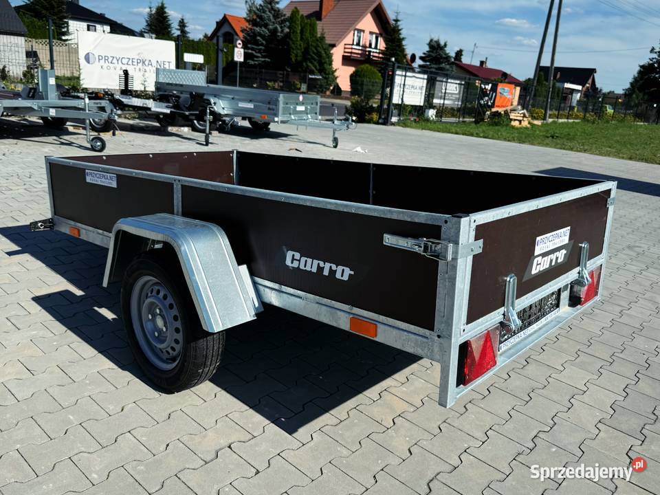 CARRO 25x125m Przyczepka lekka burtowa towarowa Chateau Kowal