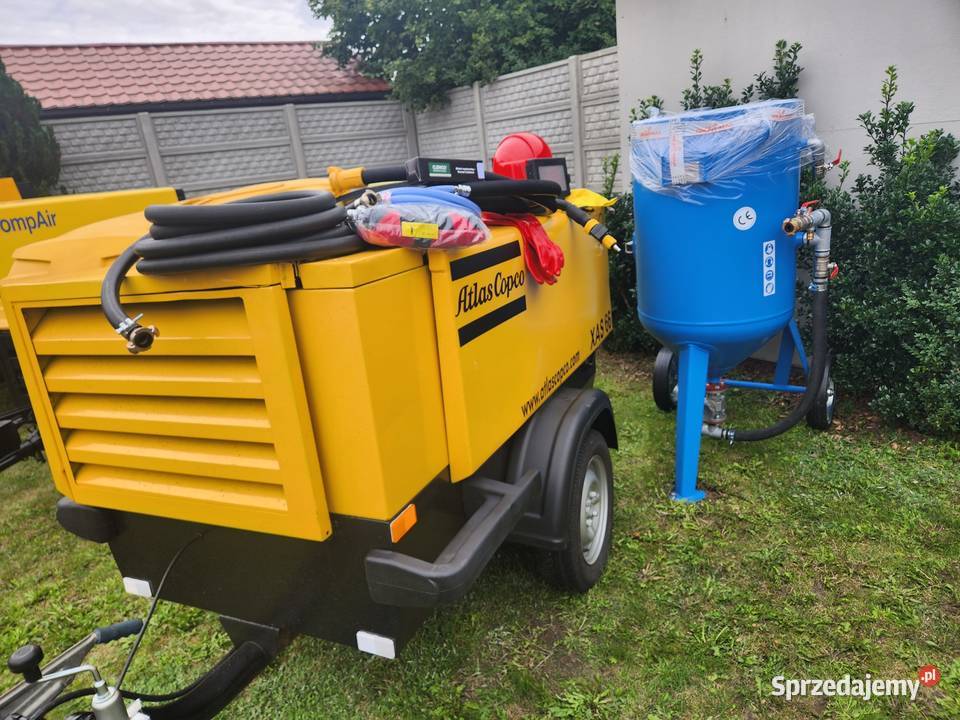 Atlascopco Nowa piaskarka zestaw Dostawa Kraków