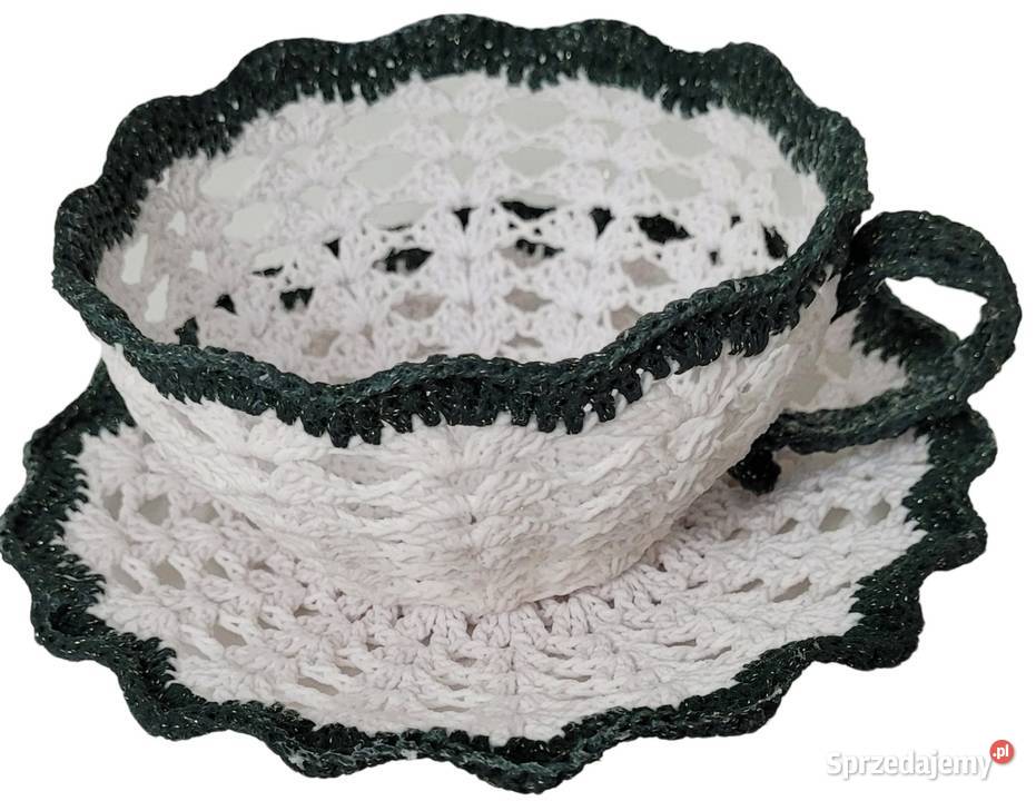 Filiżanka na słodycze ręcznie wykonana Krzywaczka