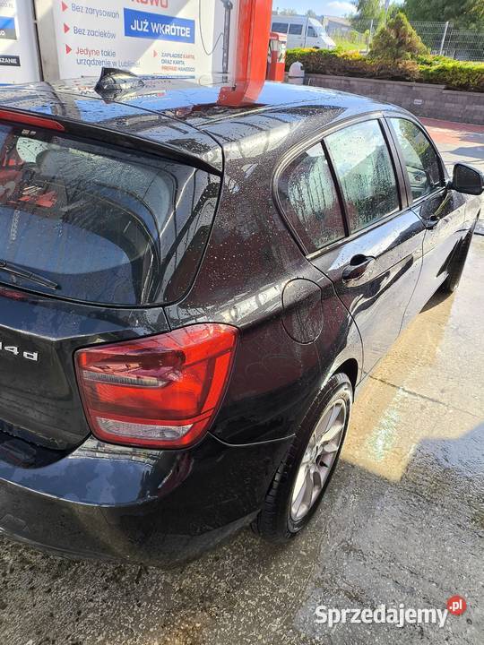 BMW seria 1 114D czarny Lublin