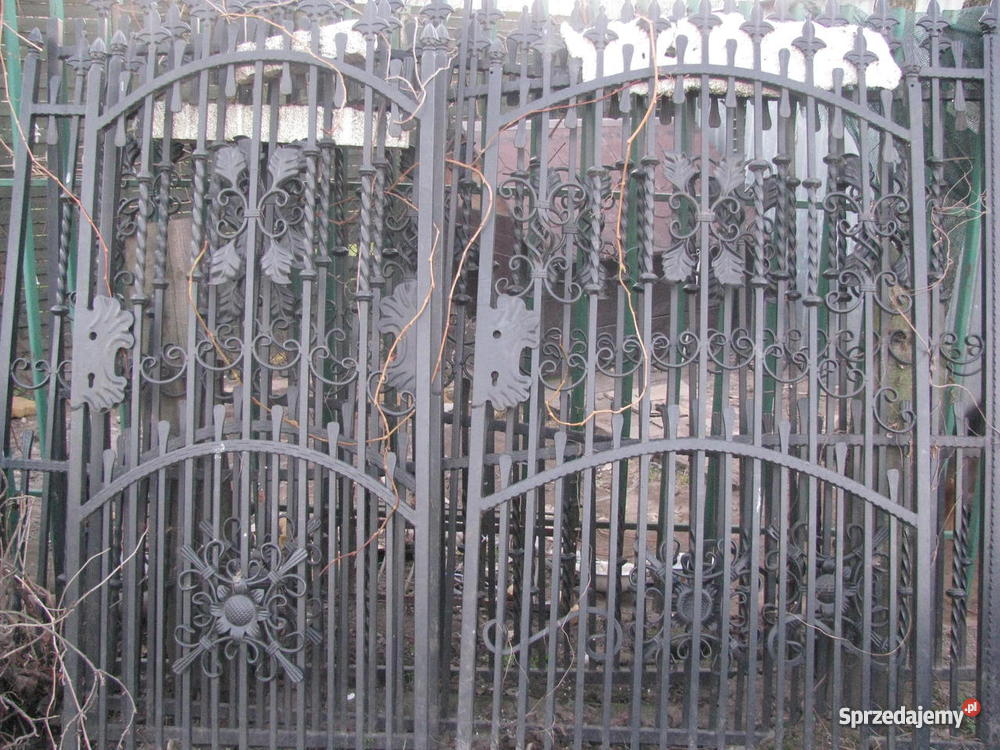 ogrodzenie kute ocynkowane sprzedam