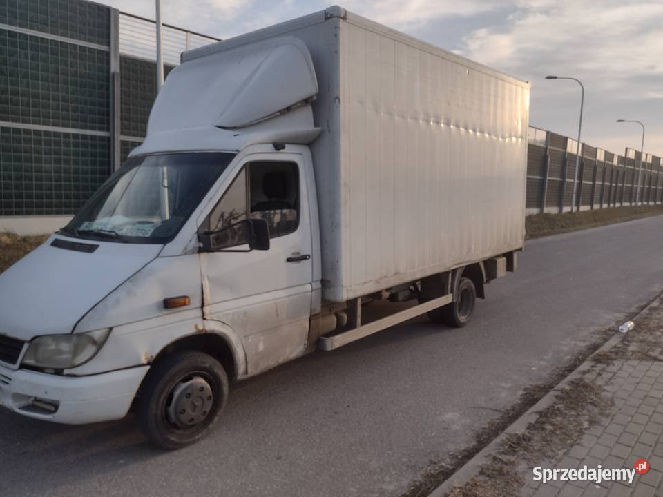 Mercedes sprinter 8 palet winda bliźniak