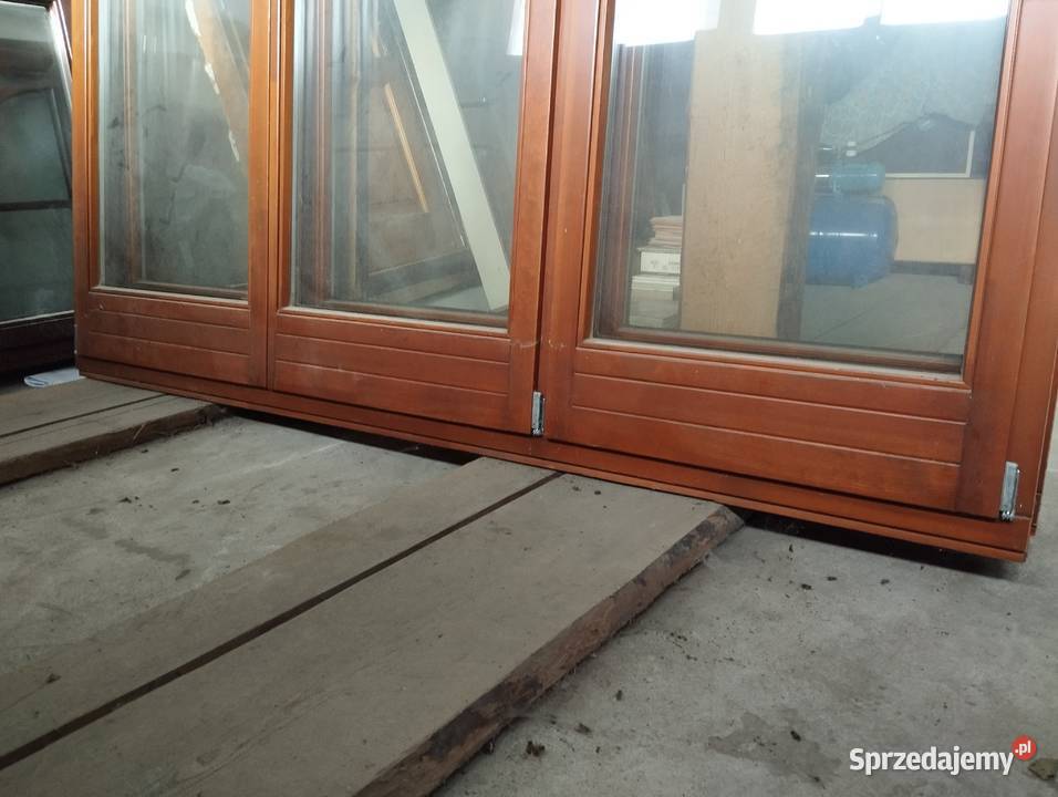 Euro okna drewniane nowe klejonka sosnowa małopolskie Nowy Targ