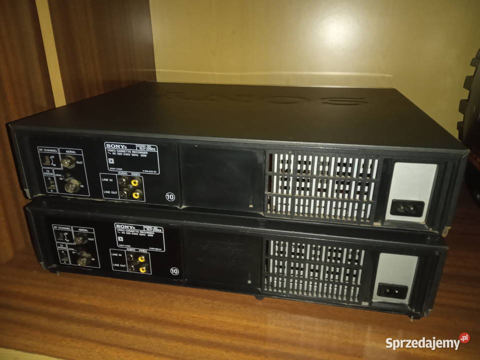 Dwa magnetowidy Sony SLV226EEvideo