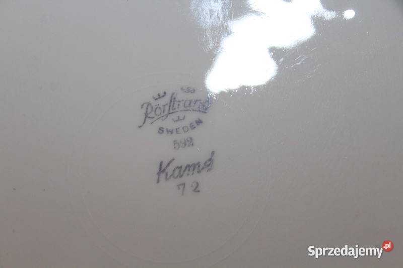 Talerz patera Rostrand lata 50 te XX w 302 Porcelana i szkło Szczecin