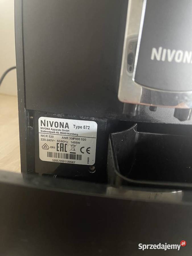 Ekspres ciśnieniowy do kawy NIVONA 572 caf Dębogórze