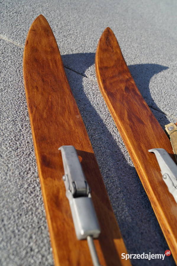 Stare narty dziecięce 100 kijki Pruchnik