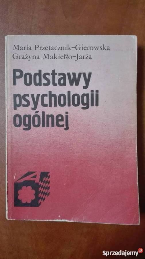 Podstawy psychologii ogólnej MPrzetaczniak Olsztyn