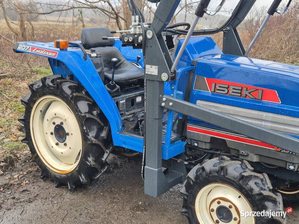 Traktorek ISEKI TA207D 20 44 Wspomaganie Ciągniki Małuszyn