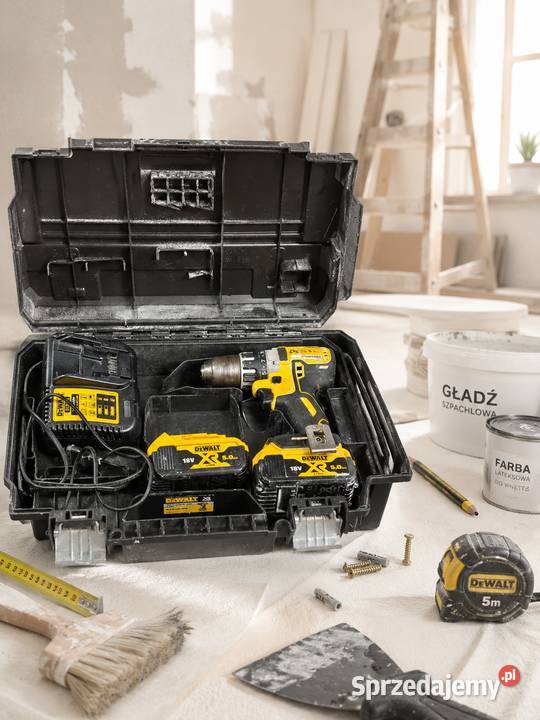 DeWalt z serii 18V XR wiertarkowkrętarka udarowa Narzędzia
