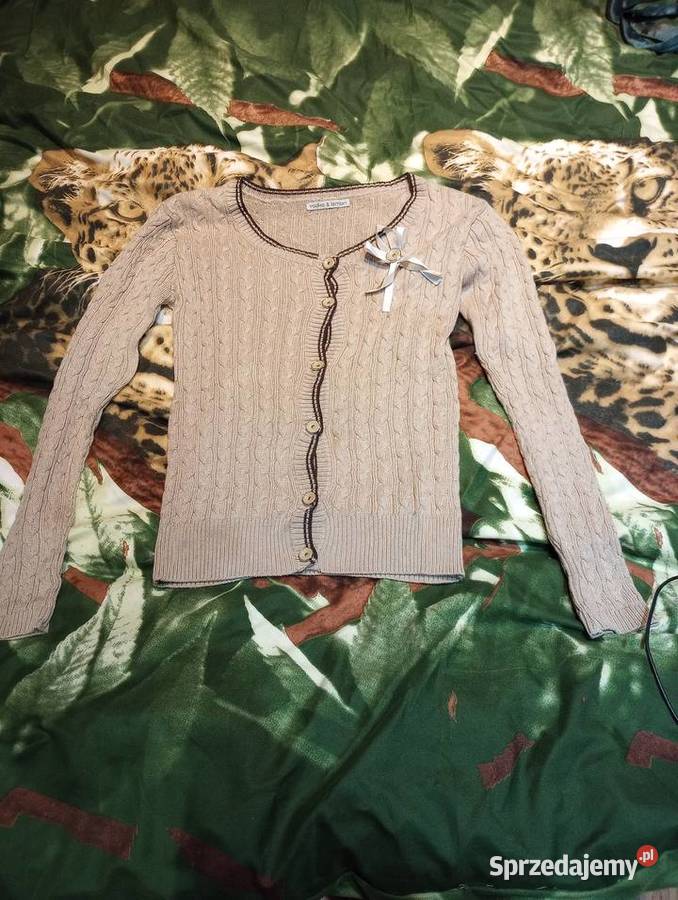 Sweter rozpinany capucinoo SM Przemyśl