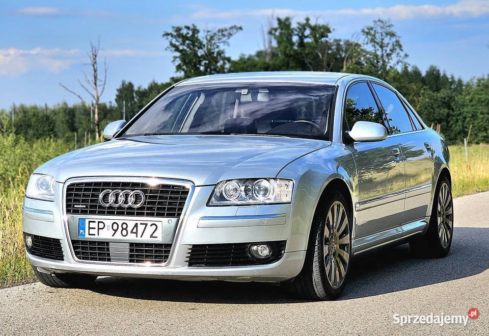 ładne Audi A8 D3 42 Mod 2006 BenzynaLPG Silnik łódzkie Piotrków Trybunalski